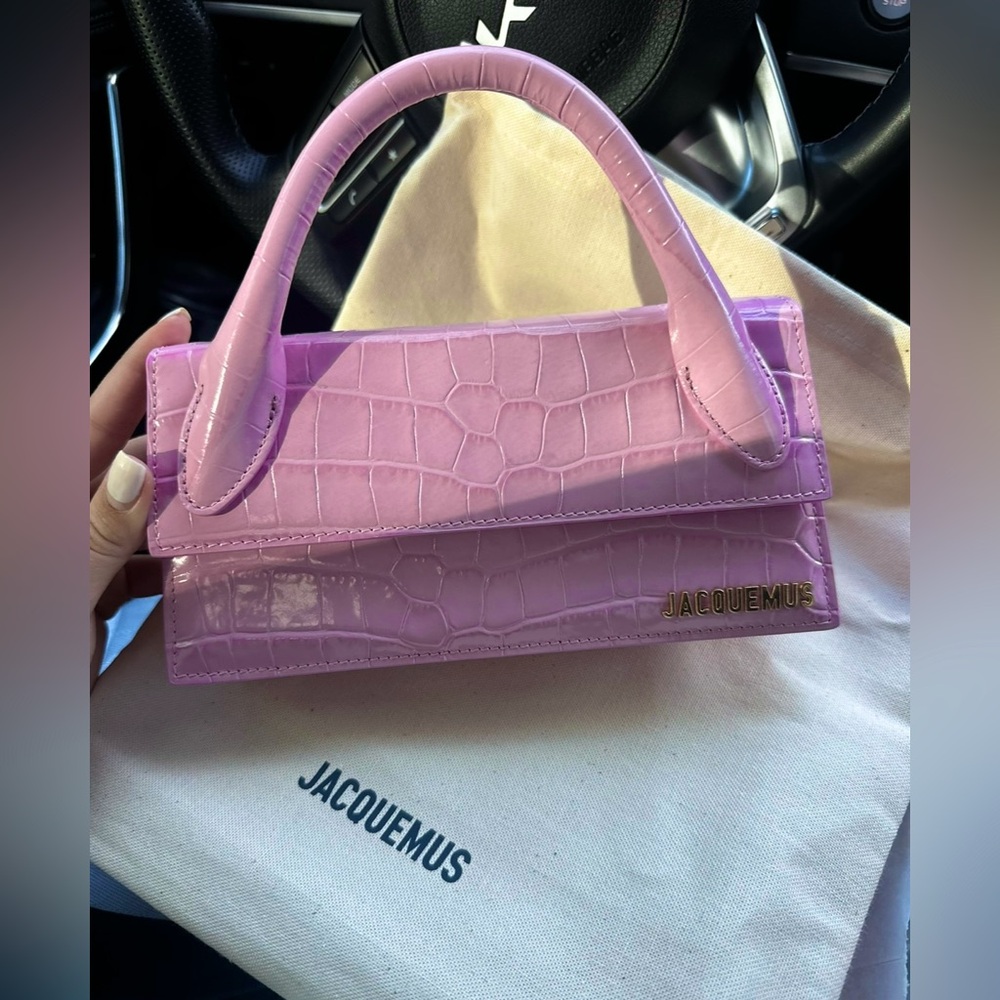 Jacquemus Croc Embossed Long Le Chiquito